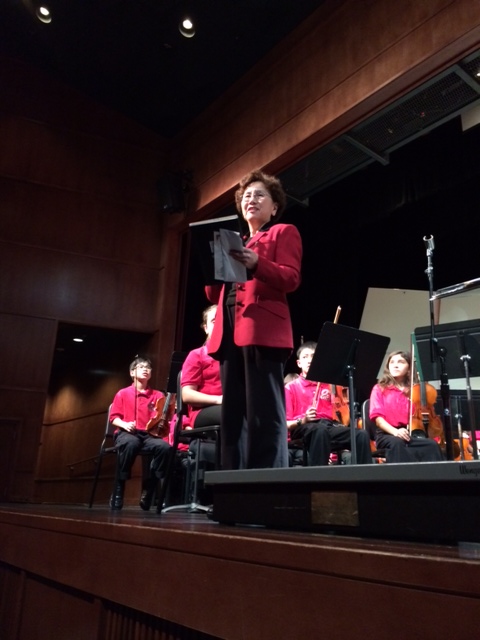 Most promising young musician award announcement